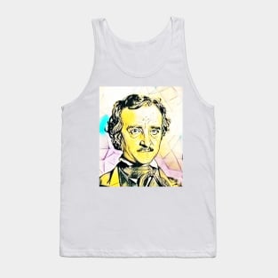 Edgar Allan Poe Portrait | Edgar Allan Poe Artwork 2 Tank Top